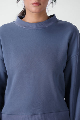 Giant Sweatshirt in Steel Blue