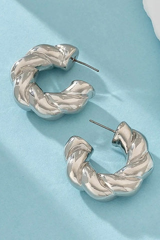 Irregular Hoop Earrings