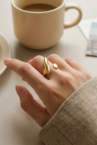 Sculpted Wrap Ring RING ATTIR-WOMEN