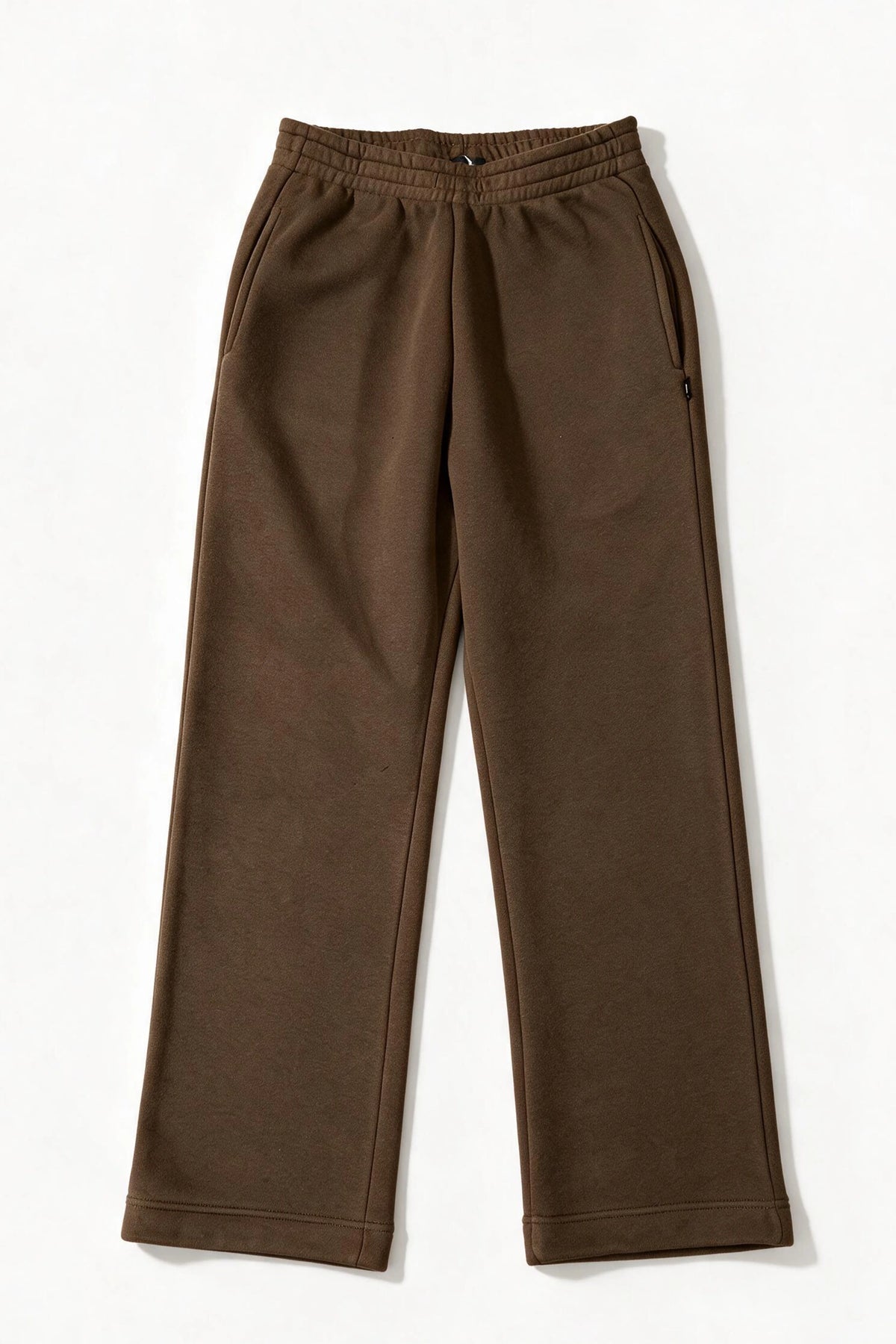 Comfy Knit Fleece Trouser / BROWN TROUSER ATTIR-WOMEN