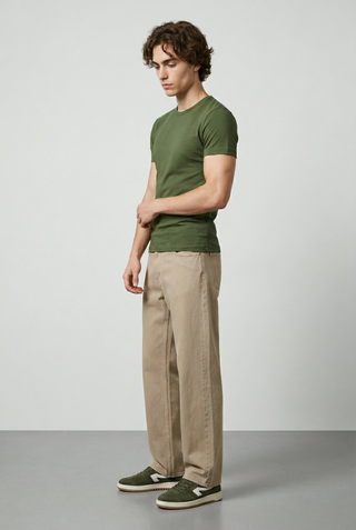 Perfect Fit T-shirt in Forest Green