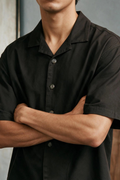 Boxy Fit Twill Shirt / DARK OLIVE SHIRT ATTIR-UNISEX