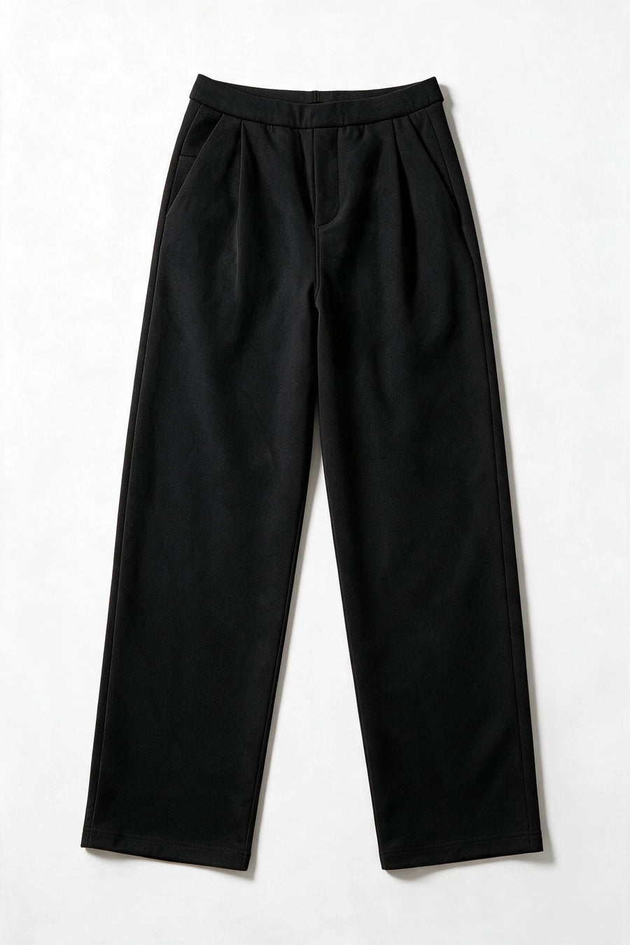 All Day Comfy Pleated Pant /  BLACK