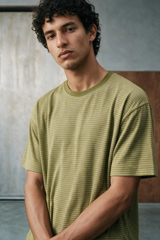 Jacquard Knit T-shirt TEE ATTIR-MEN