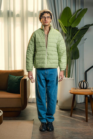 Airsoft Puffer Jacket in Pastel