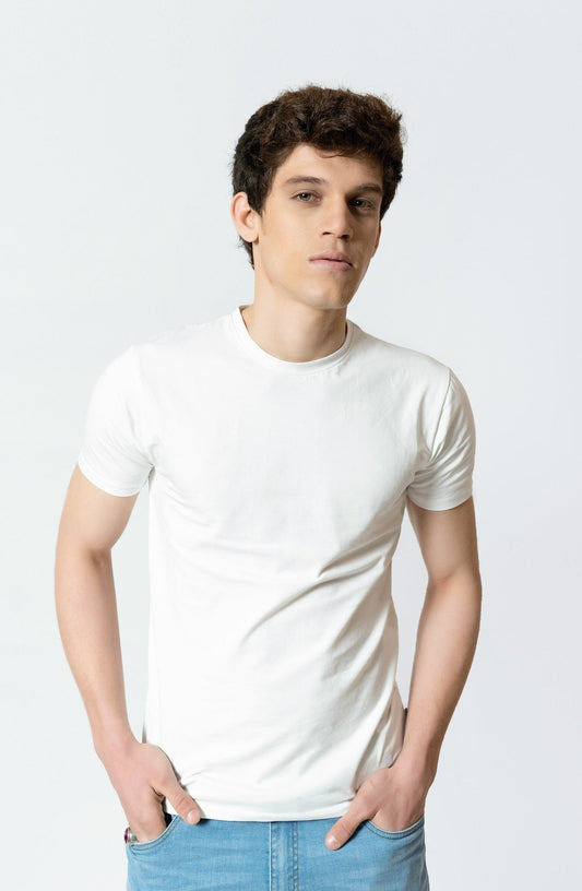 Basic T-shirt in White