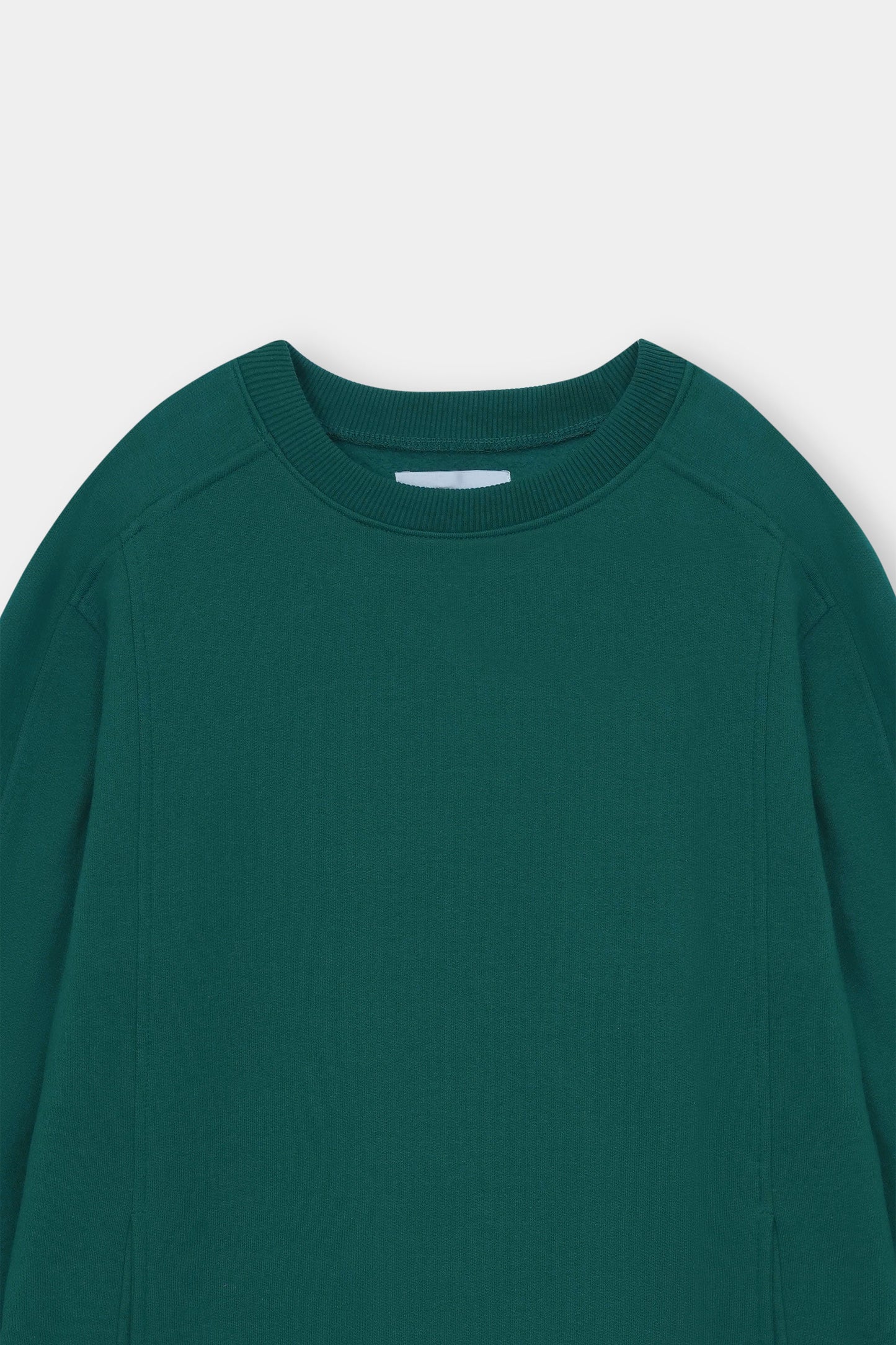 Side-pocket Technical Sweatshirt in Bottle Green