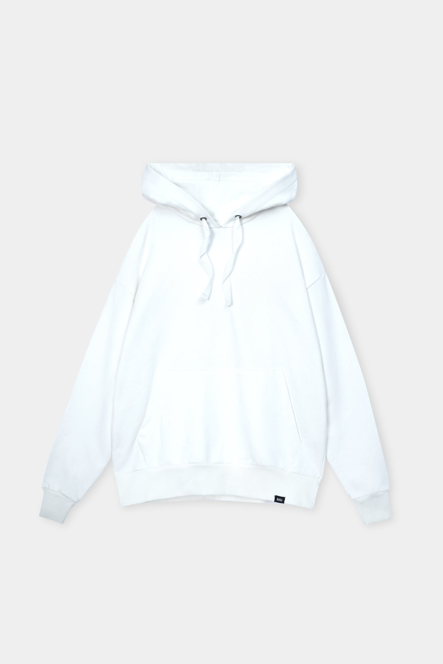 Oversized Hoodie in Ghost White