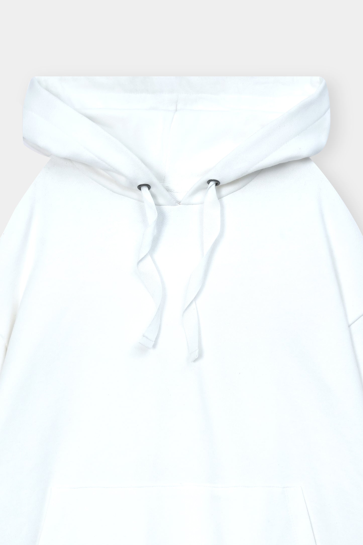 Oversized Hoodie in Ghost White