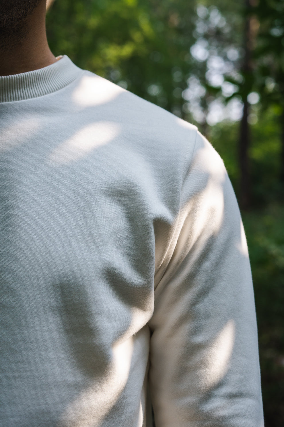 Terry Sweatshirt in White