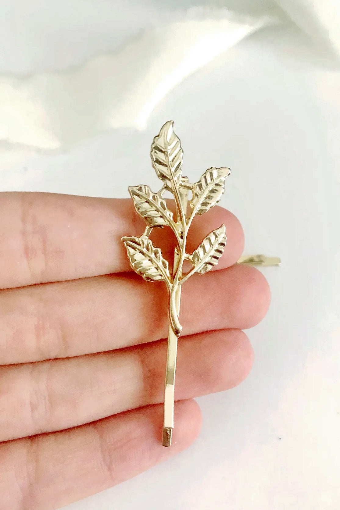 Leaf Hair Pin