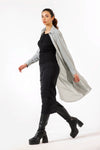 Long Beach Shirt in Crepe Silk TUNIC ATTIR-WOMEN