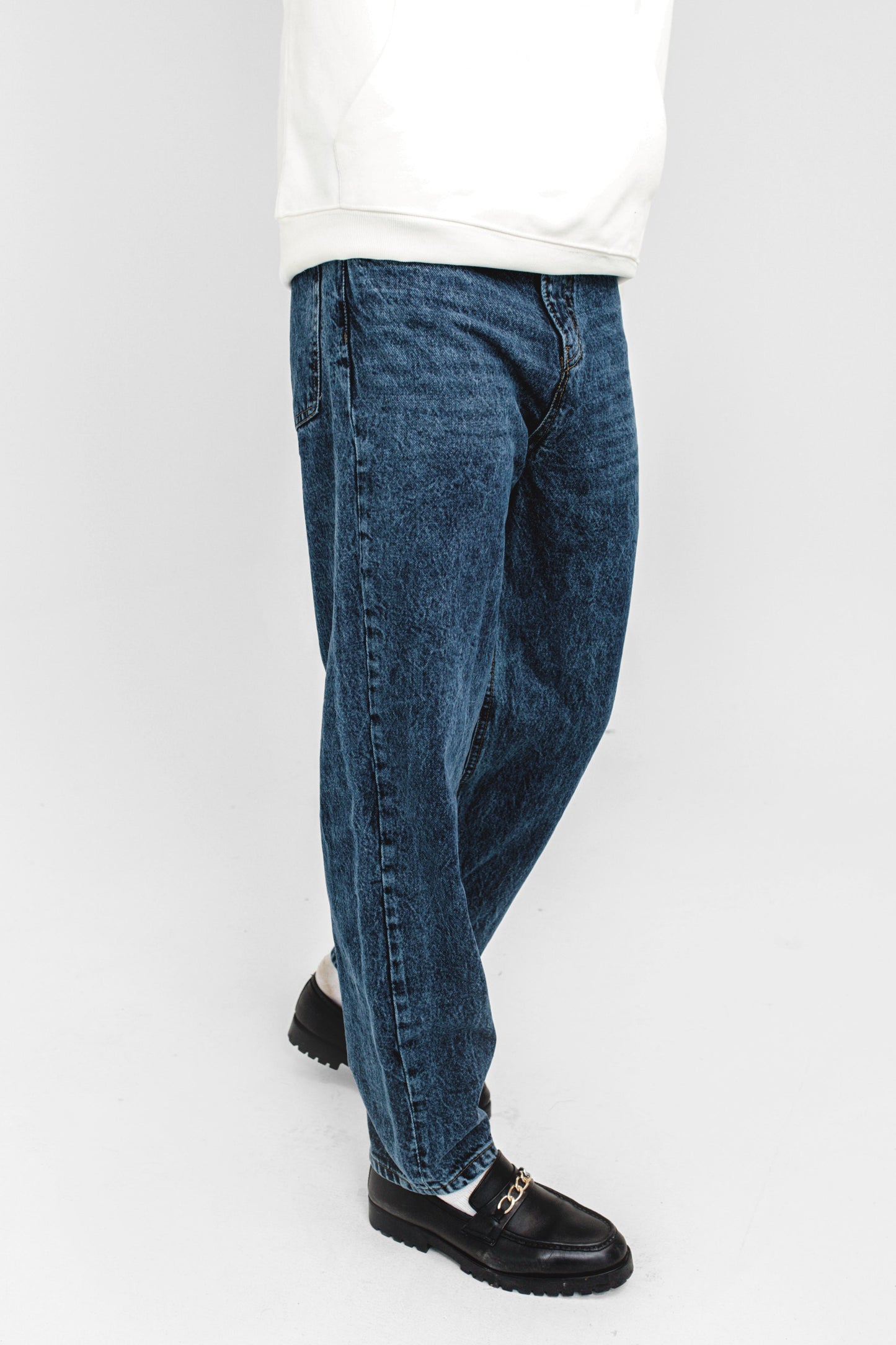 Baggy Jean in Acid-wash