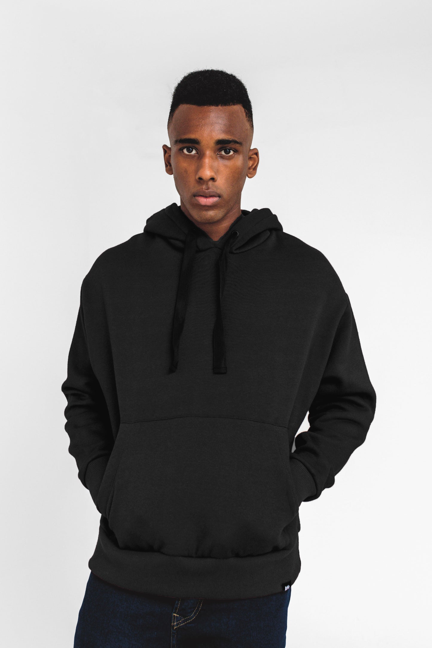 Supersoft Oversized Hoodie in Black