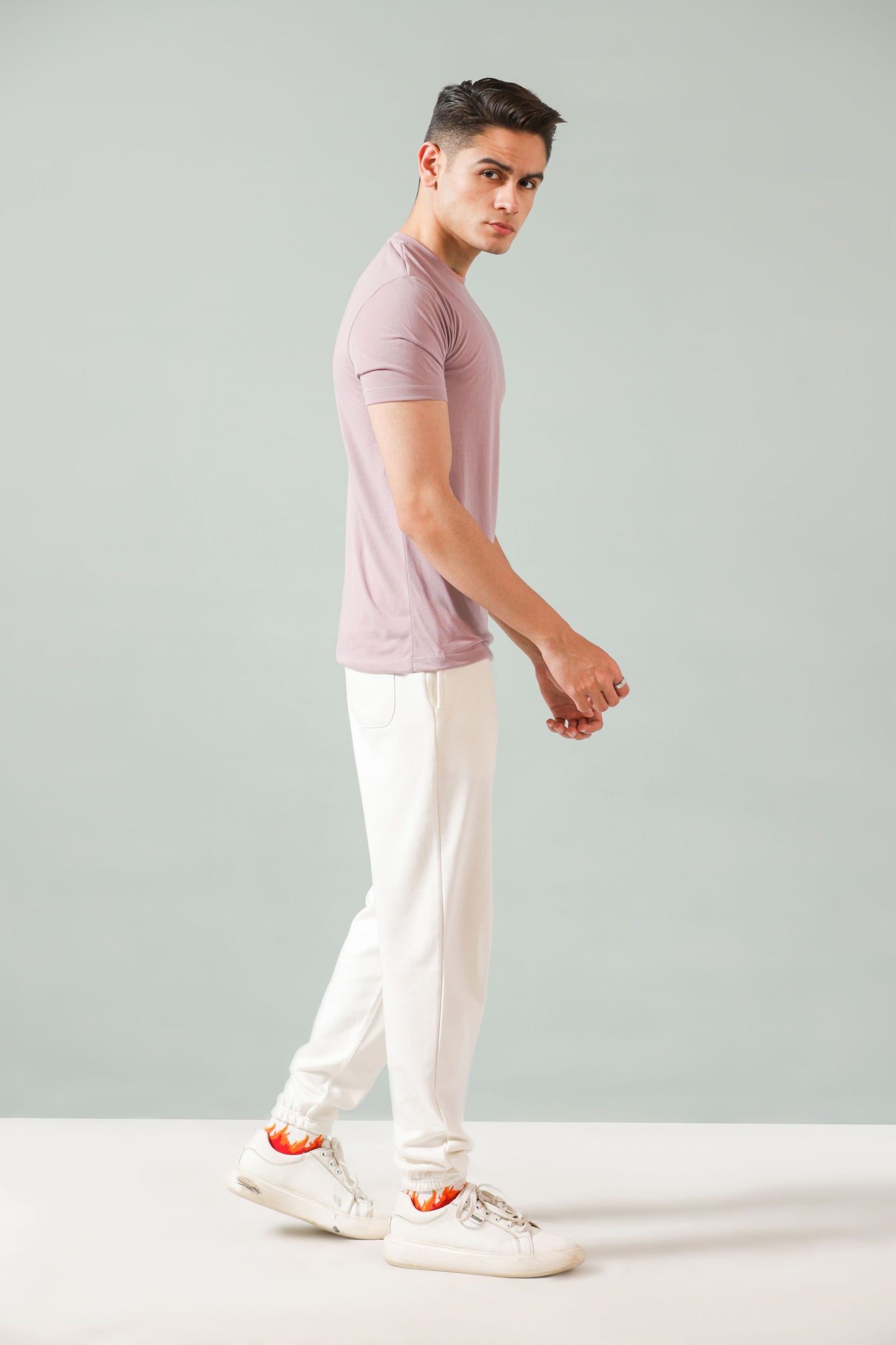 Basic T-shirt in Lilac