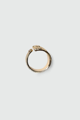 Textured Grid Ring RING ATTIR-WOMEN