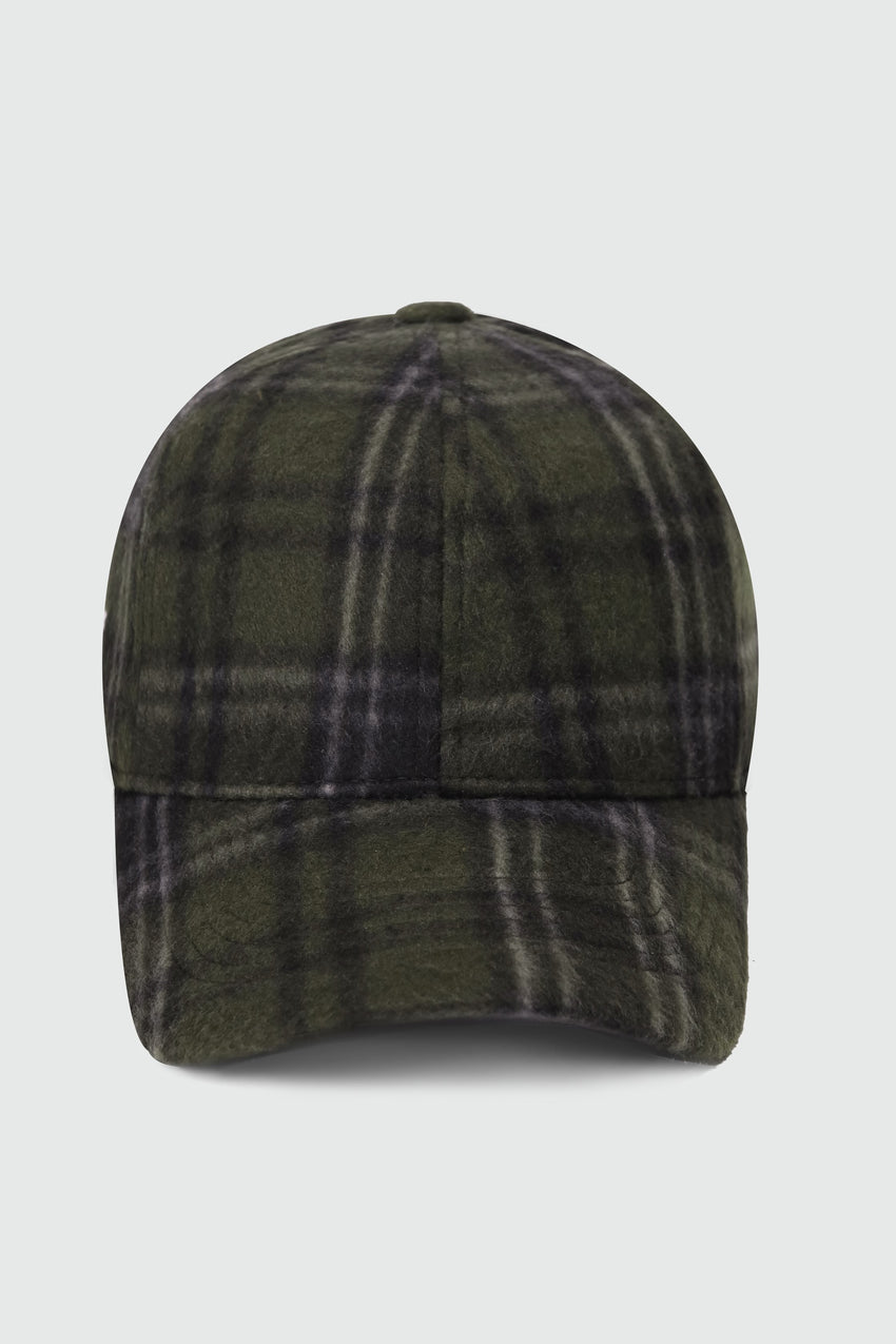Polar Fleece Baseball Cap in Olive CAP ATTIR-UNISEX