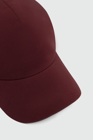 Technical Baseball Cap in Maroon
