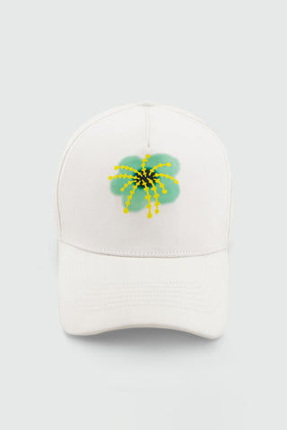 Flower Print Baseball Cap