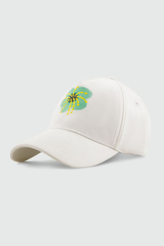 Flower Print Baseball Cap