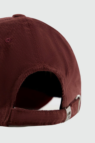 Corduroy Cap in Maroon