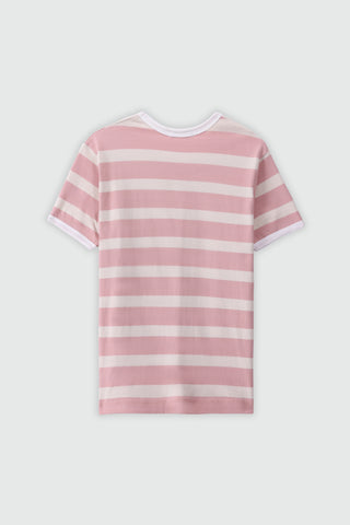 Striped T-shirt in Pink