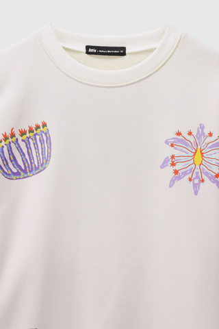 Airsoft Jumper - Purple Flower - AttirSWEATSHIRT