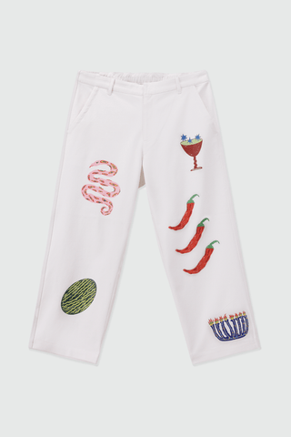 Baggy Fit Trouser with All Over Print - AttirBOTTOM