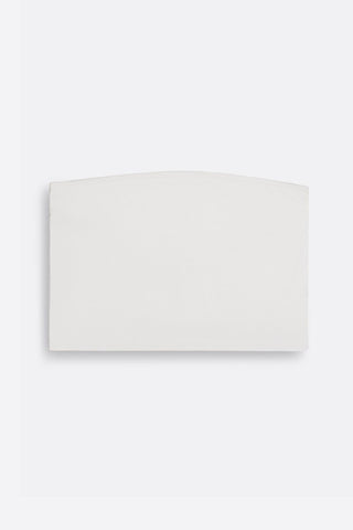 Bandeau Top in White - AttirTOP
