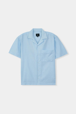 Basic Camp Collar Shirt in Sky - AttirSHIRT