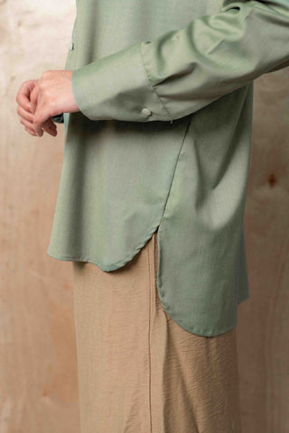 Basic Relaxed Shirt in Pastel - AttirSHIRT