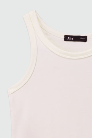 Basic Tank Top in Cream - AttirTANKTOP