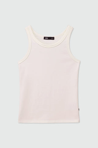 Basic Tank Top in Cream - AttirTANKTOP