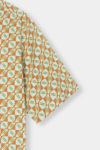 Box Print Shirt - AttirSHIRT
