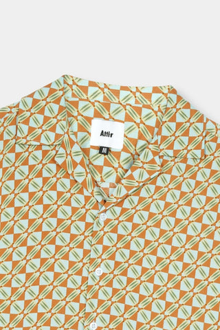 Box Print Shirt - AttirSHIRT