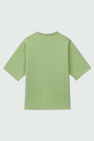 Boxy Cut T-shirt in Matcha Green - AttirTEE