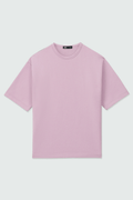 Boxy Cut T-shirt in Pastel Pink TEE ATTIR-UNISEX