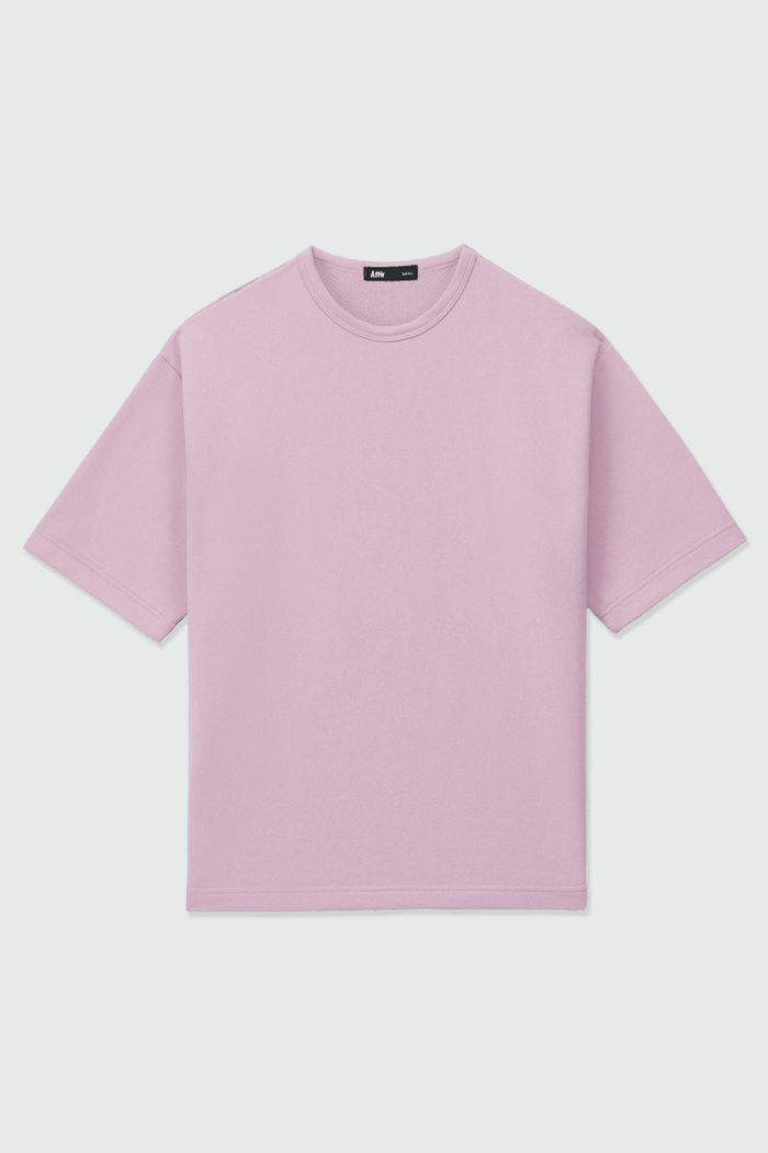 Boxy Cut T-shirt in Pastel Pink