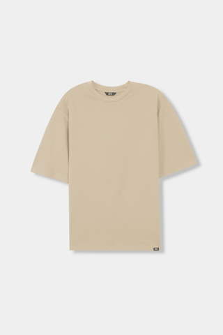 Boxy Cut T-shirt in Stone - AttirTEE