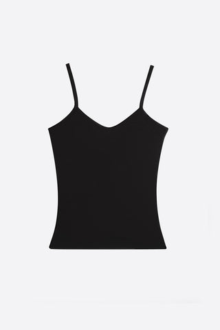 Camisole Top in Black - AttirTOP