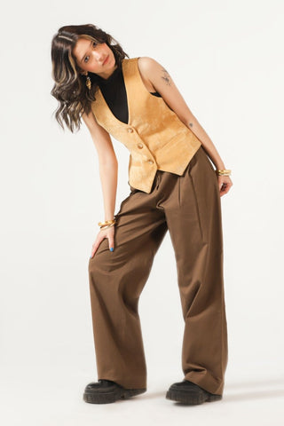 Corduroy Waistcoat in Mustard - AttirVEST