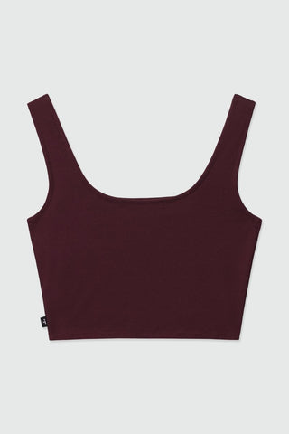Corset Top in Burgundy - AttirTOP