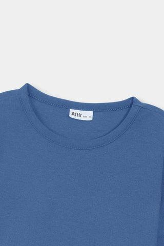 Full Sleeve Top in Sky - AttirTOP