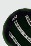 Fuzzy Wool Flat Cap in Green CAP ATTIR-MEN