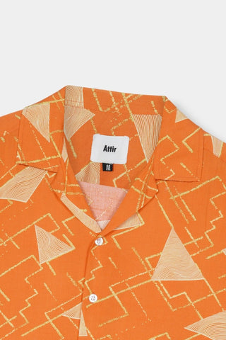 Geometric Print Shirt - AttirSHIRT