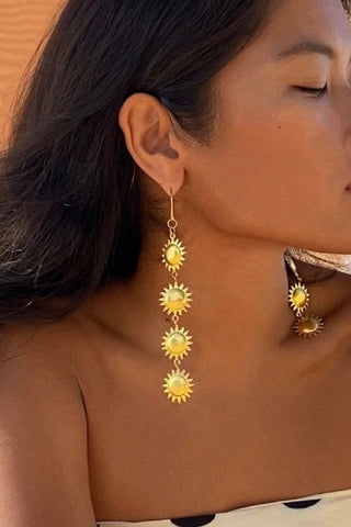 Hanging Flower Earrings - AttirEARRING