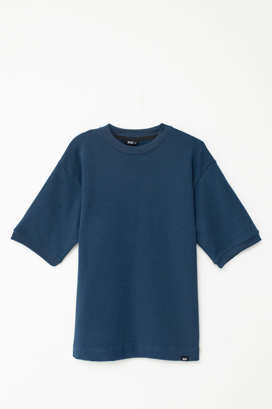 Compact Sweatshirt in Cobalt Blue