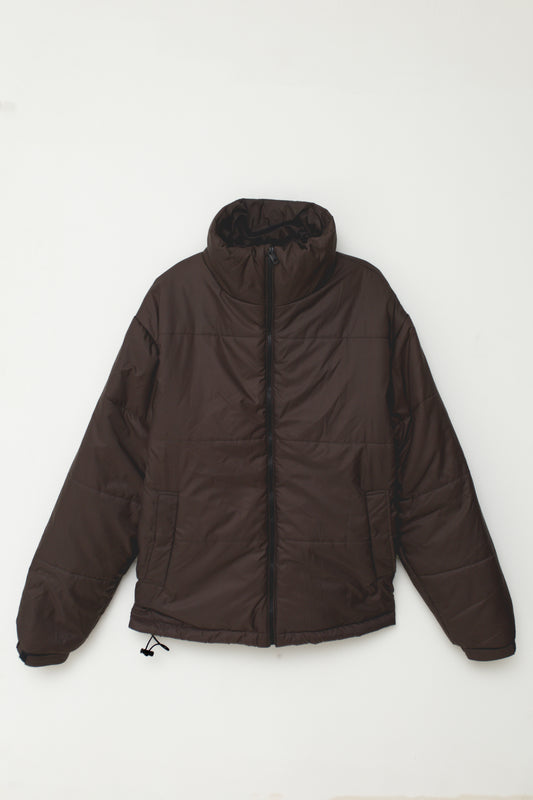 Supersoft Puffer Jacket with in Brown