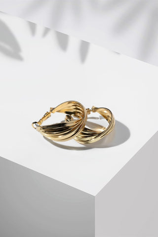 Irregular Circular Earrings - AttirEARRING
