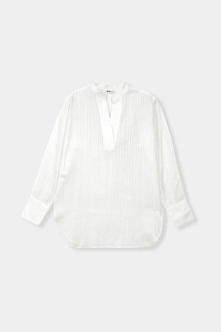 Long V - front Sheer Top - AttirSHIRT